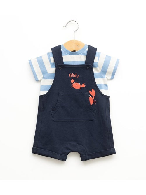 Ensemble salopette + haut - Terre de Marins - Kiabi