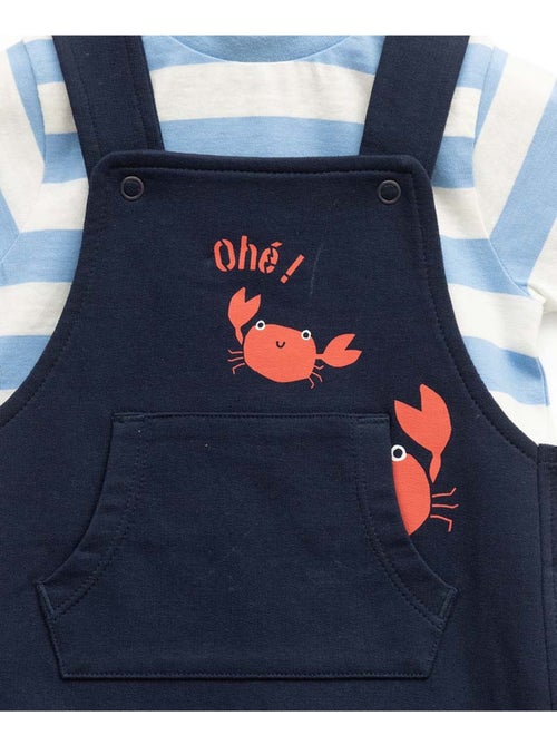 Ensemble salopette + haut - Terre de Marins - Kiabi