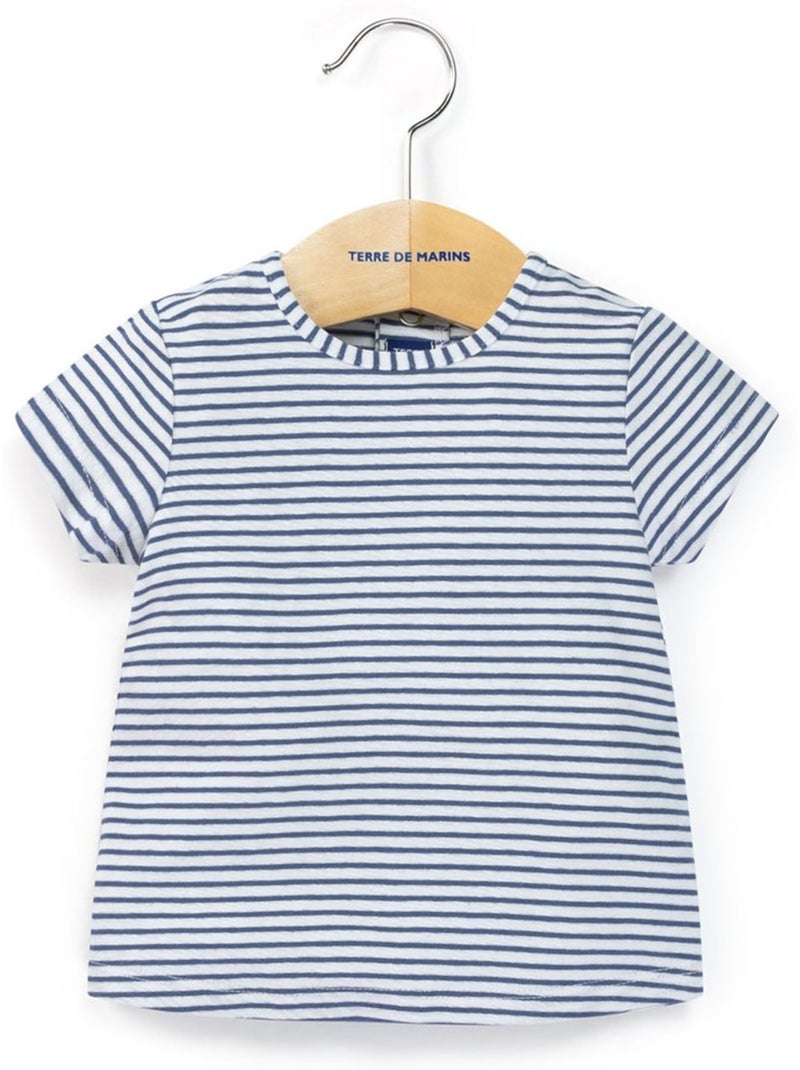 Ensemble salopette + haut - terre de marins Bleu marine - Kiabi
