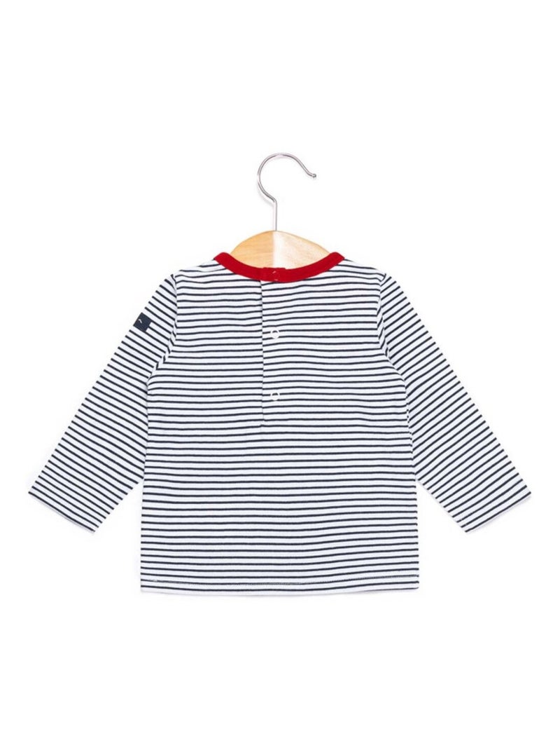 Ensemble salopette + haut - Terre de Marins Bleu marine - Kiabi