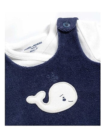 Ensemble salopette + haut - Terre de Marins