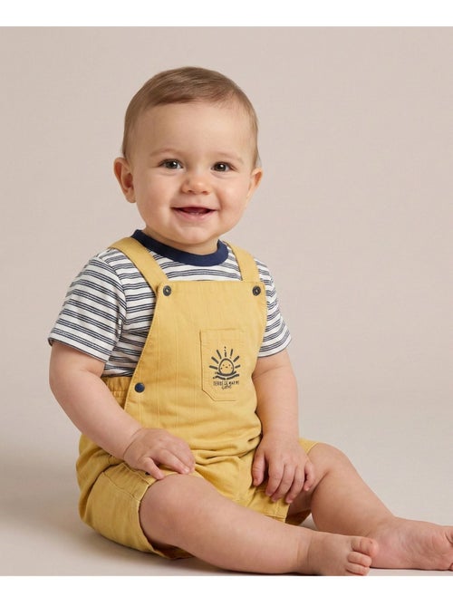 Ensemble salopette + haut - Terre de Marins - Kiabi