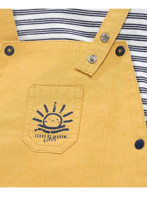 Ensemble salopette + haut - Terre de Marins - Kiabi