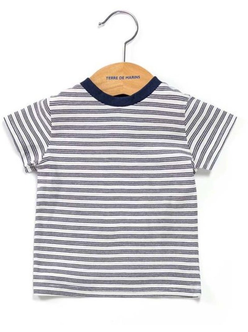 Ensemble salopette + haut - Terre de Marins Jaune - Kiabi