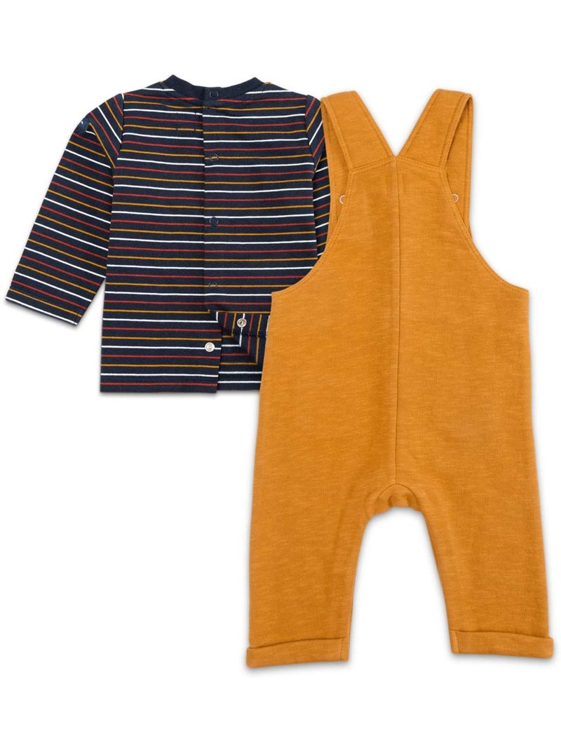 Ensemble salopette + haut - Terre de Marins Jaune - Kiabi