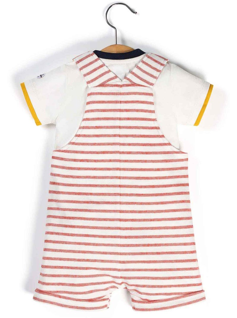 Ensemble salopette + haut - Terre de Marins Multicolore - Kiabi