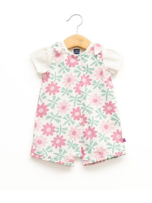Ensemble salopette + haut 100% coton - Terre de Marins - Kiabi
