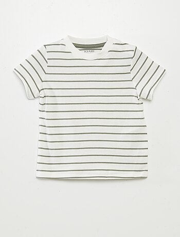 Ensemble salopette short + t-shirt - 2 pièces