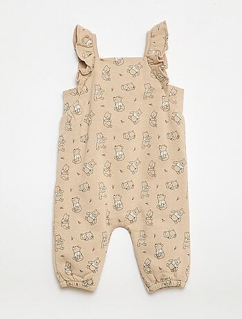 Ensemble Salopette 'Winnie' + bandeau + t-shirt - 3 pièces