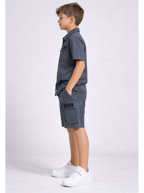 Ensemble Short Chemise Kebello - Kiabi