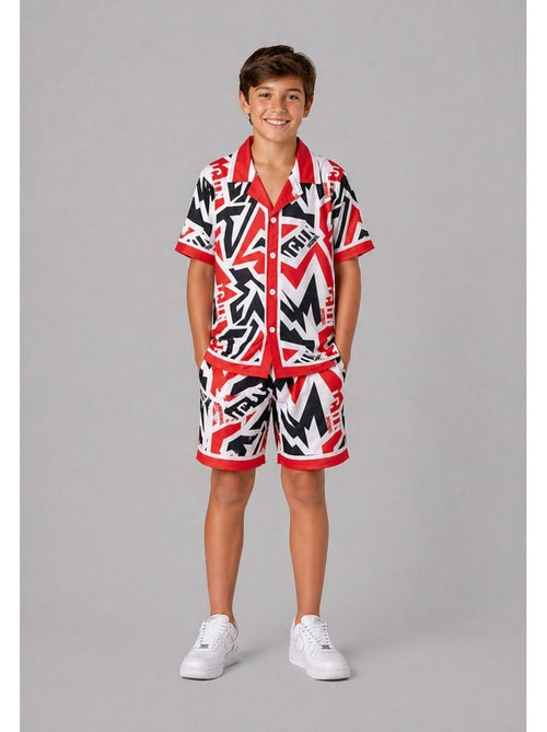 Ensemble Short Chemise Kebello - Kiabi Ensemble Short Chemise Kebello - Kiabi