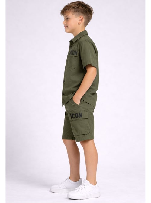 Ensemble Short Chemise Kebello - Kiabi