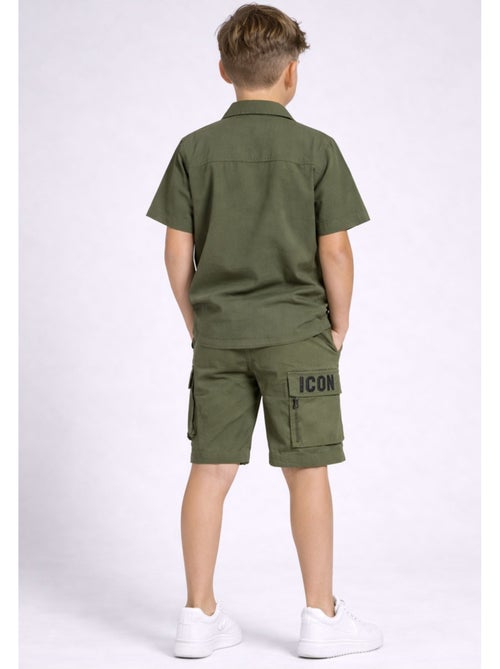 Ensemble Short Chemise Kebello - Kiabi