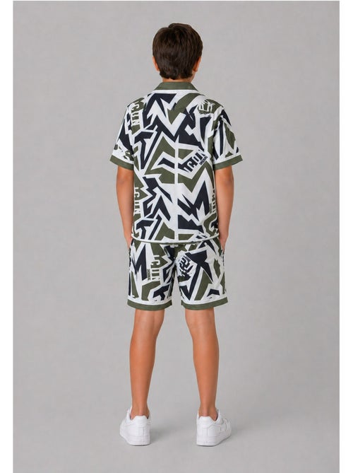 Ensemble Short Chemise Kebello - Kiabi Ensemble Short Chemise Kebello - Kiabi