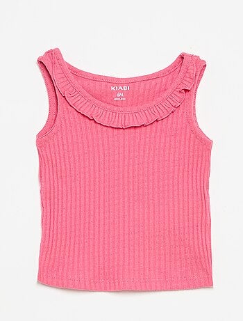 Ensemble short + débardeur en maille pointelle