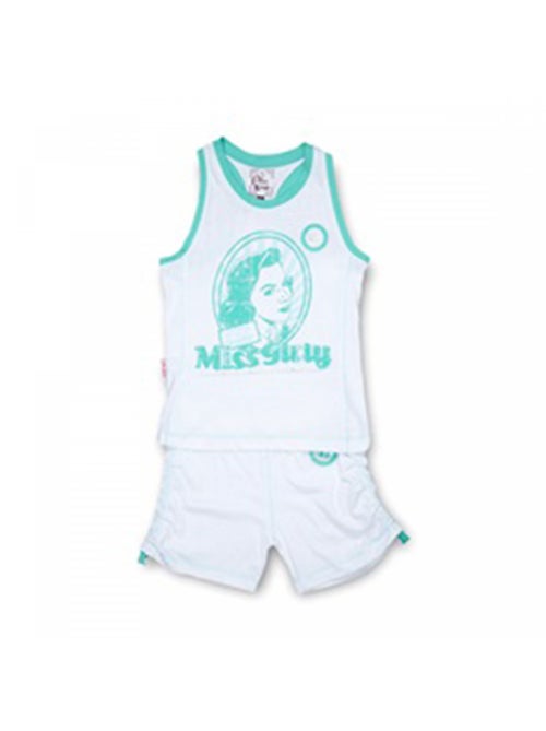Ensemble Short et Débardeur fille FLIZEP - MISS GIRLY - Kiabi