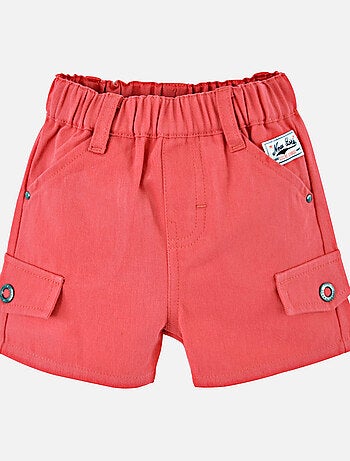 ENSEMBLE SHORT ET T-SHIRT RAYE BEBE