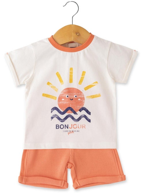 Ensemble short + haut - Terre de Marins - Kiabi