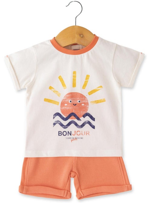 Ensemble short + haut - Terre de Marins - Kiabi
