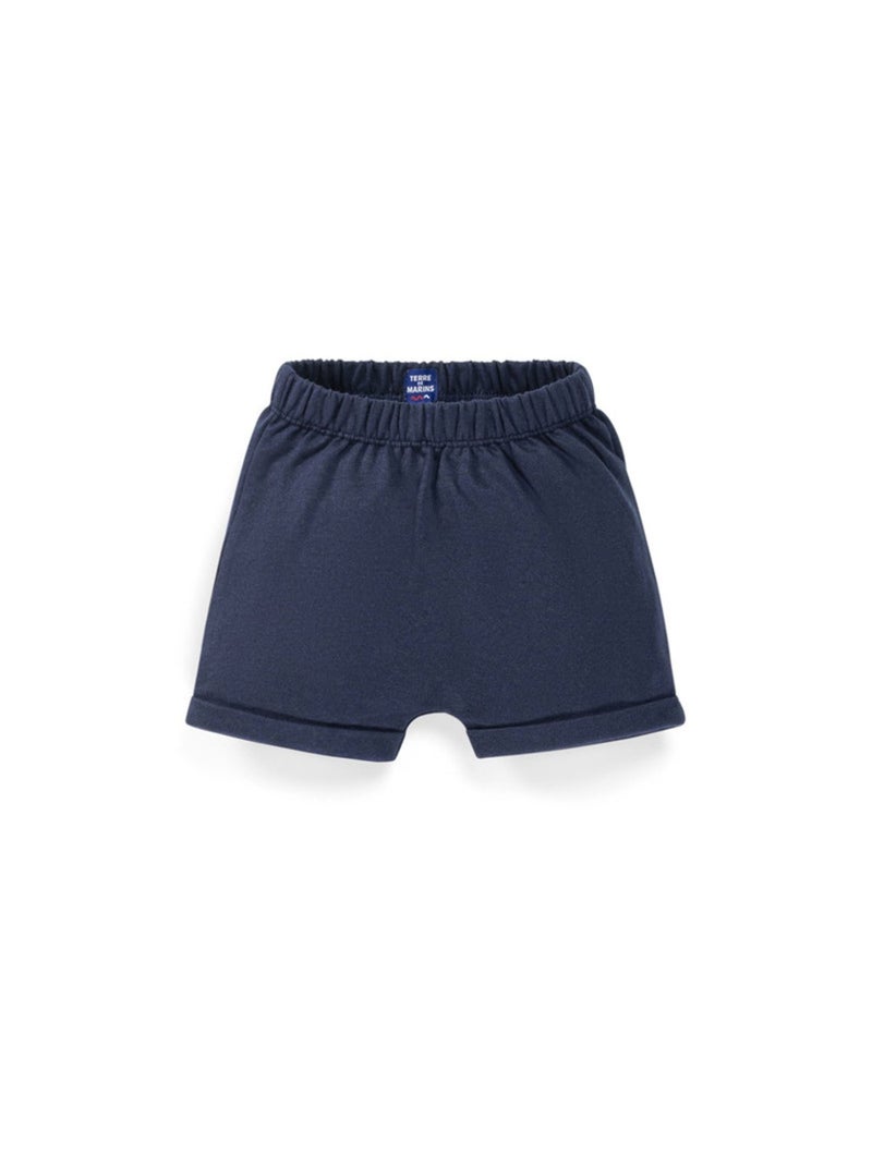 Ensemble short + haut - Terre de Marins Blanc Bleu - Kiabi
