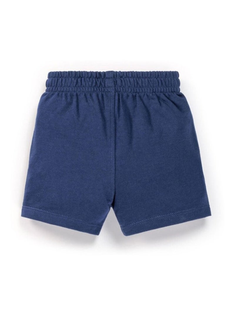 Ensemble short + haut - Terre de Marins Blanc Bleu - Kiabi