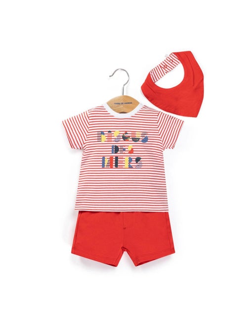 Ensemble short + haut - Terre de Marins - Kiabi