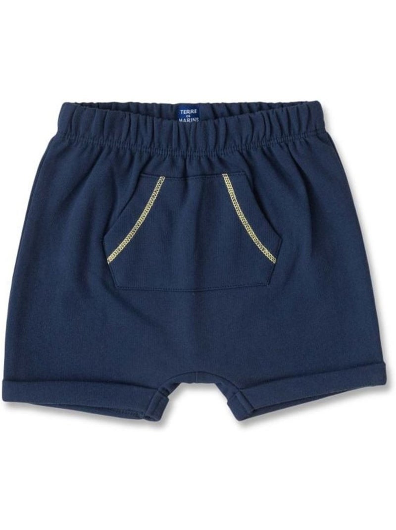 Ensemble short + haut - Terre de Marins Bleu Beige - Kiabi