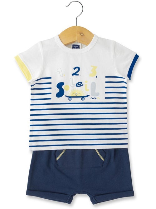 Ensemble short + haut - Terre de Marins - Kiabi