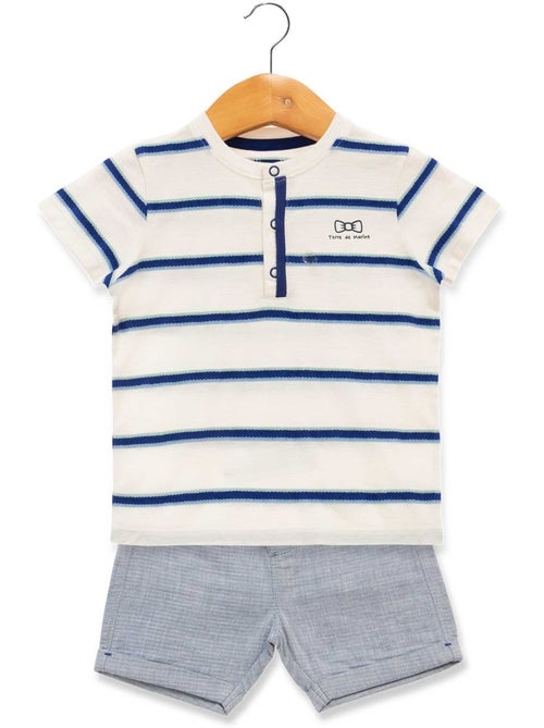 Ensemble short + haut - Terre de Marins - Kiabi