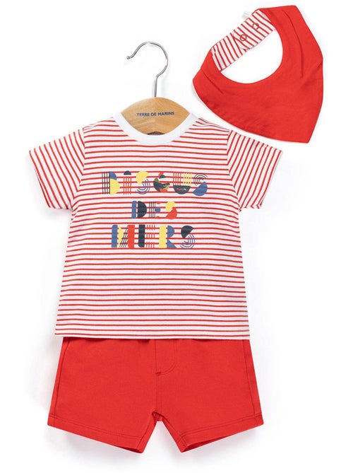 Ensemble short + haut - Terre de Marins - Kiabi