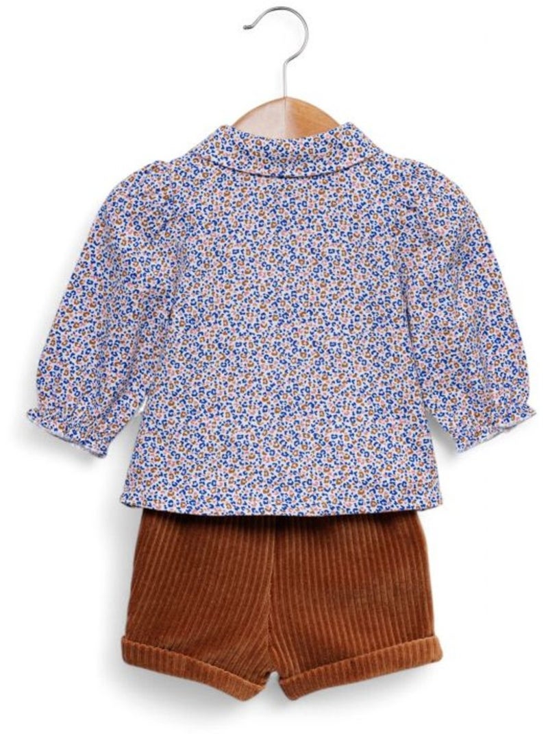 Ensemble short + haut - Terre de Marins Multicolore - Kiabi