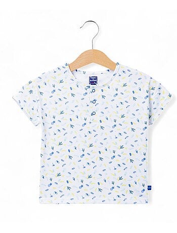 Ensemble short + haut 100% coton - Terre de Marins