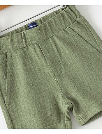 Ensemble short + haut 100% coton - Terre de Marins