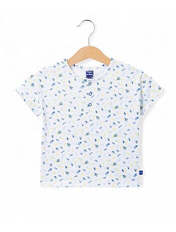 Ensemble short + haut 100% coton - Terre de Marins