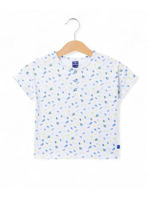 Ensemble short + haut 100% coton - Terre de Marins - Kiabi