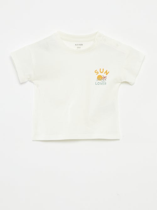 Ensemble short + t-shirt - 2 pièces - Kiabi