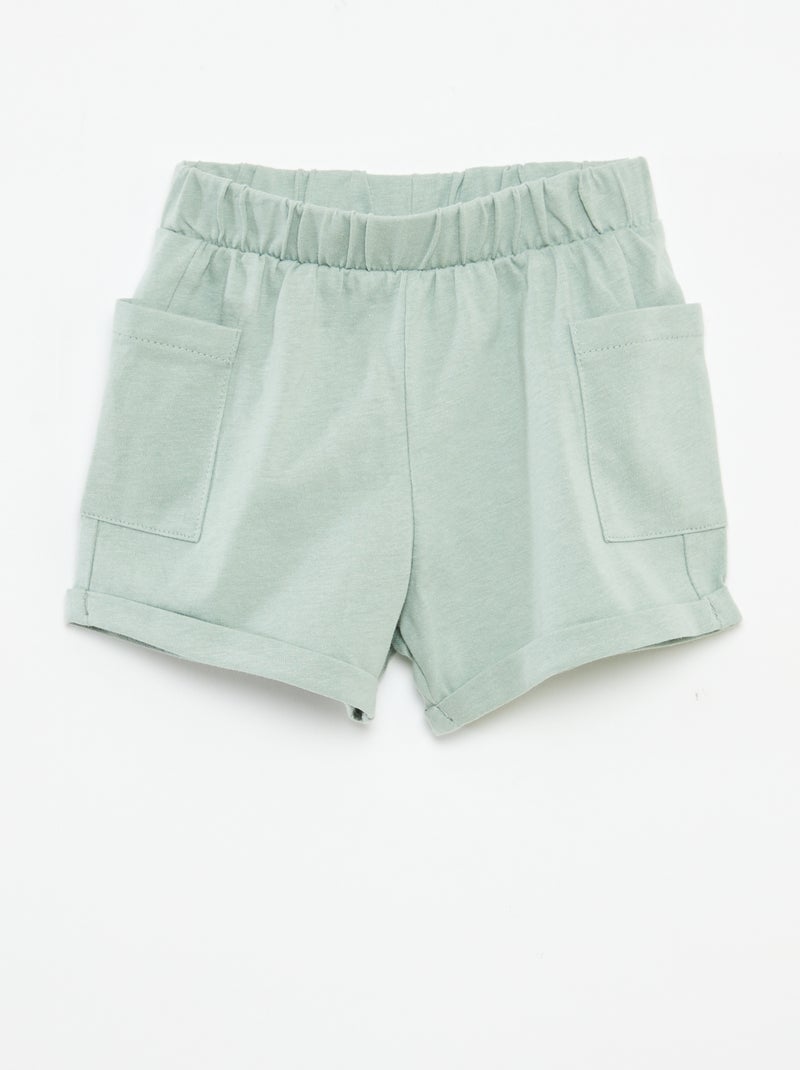 Ensemble short + t-shirt - 2 pièces BLANC - Kiabi