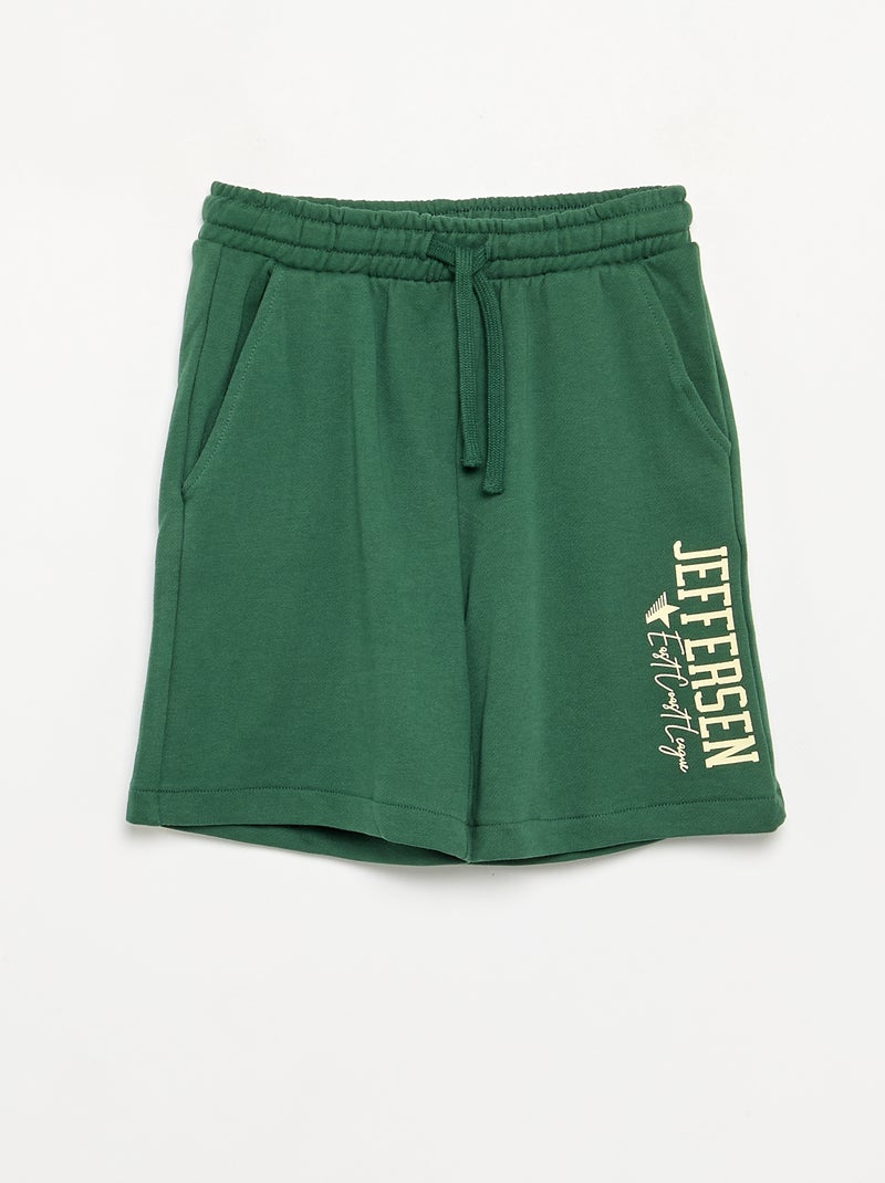 Ensemble short + t-shirt - 2 pièces Vert - Kiabi