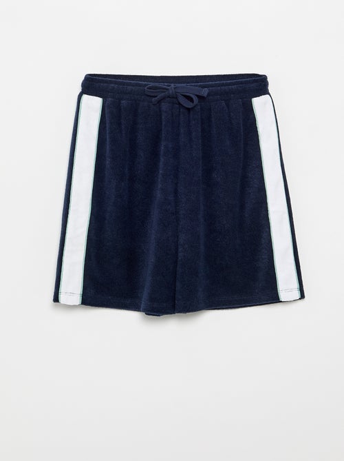 Ensemble short + T-shirt avec bandes contrastées - Kiabi