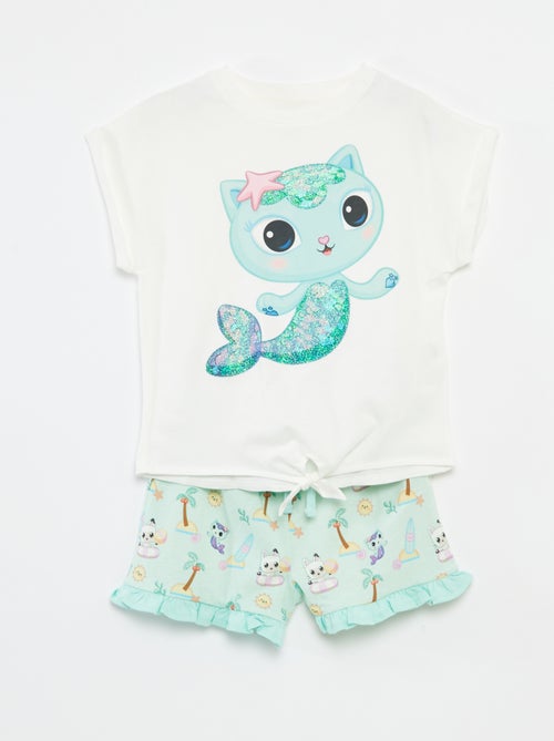 Ensemble short + t-shirt 'Gabby et la maison magique' - 2 pièces - Kiabi