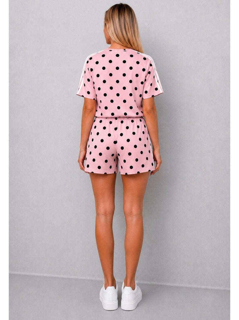 Ensemble Short T-shirt Kebello Rose - Kiabi