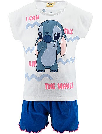 Ensemble Short + T-shirt Lilo & Stitch | Licence Officielle