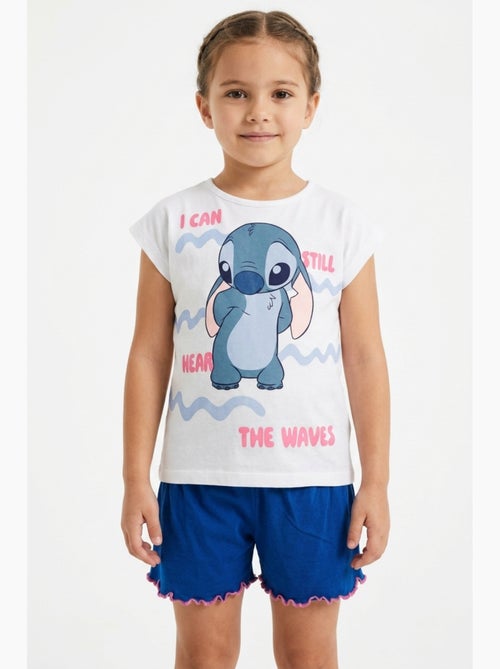 Ensemble Short + T-shirt Lilo & Stitch   | Licence Officielle - Kiabi