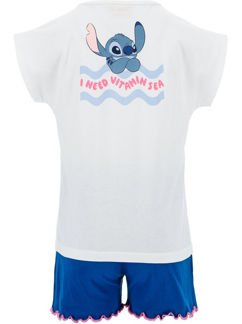 Ensemble Short + T-shirt Lilo & Stitch   | Licence Officielle - Kiabi