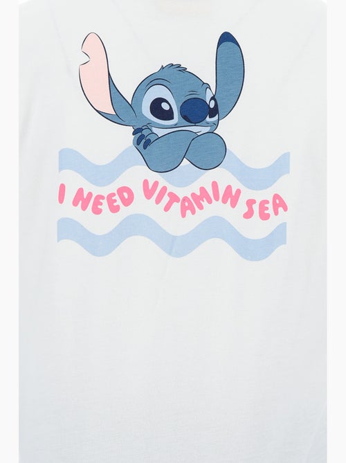 Ensemble Short + T-shirt Lilo & Stitch   | Licence Officielle - Kiabi