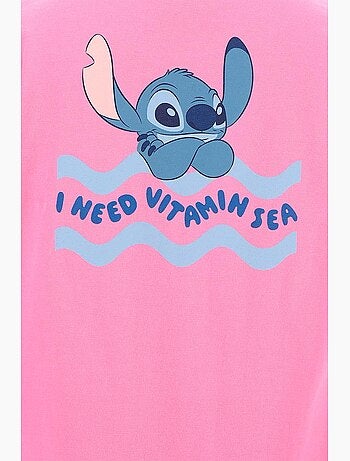 Ensemble Short + T-shirt Lilo & Stitch | Licence Officielle