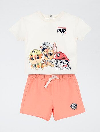 Ensemble short + t-shirt 'Pat patrouille' - 2 pièces