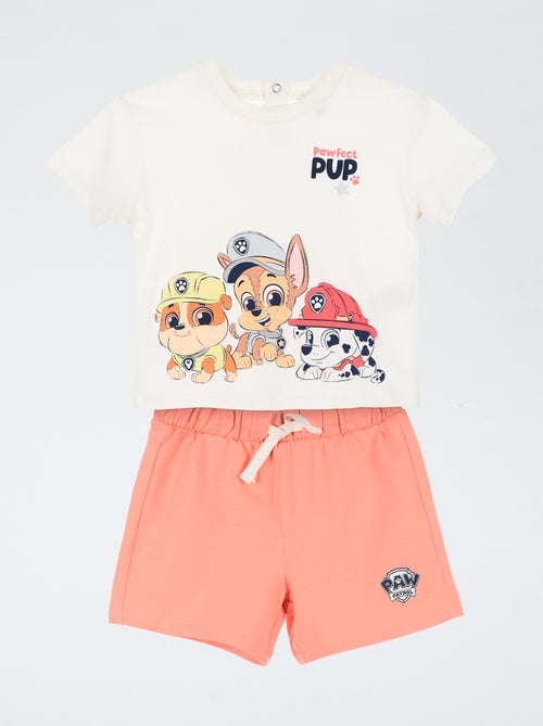 Ensemble short + t-shirt 'Pat patrouille' - 2 pièces - Kiabi