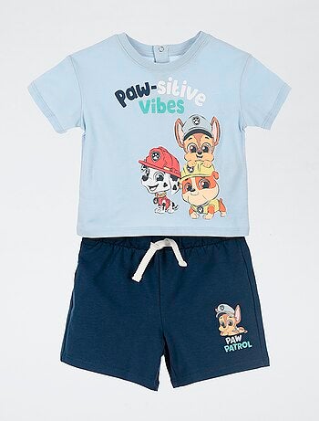 Ensemble short + t-shirt 'Pat patrouille' - 2 pièces
