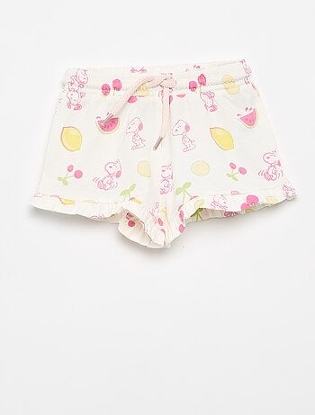 Ensemble short + T-shirt 'Snoopy'